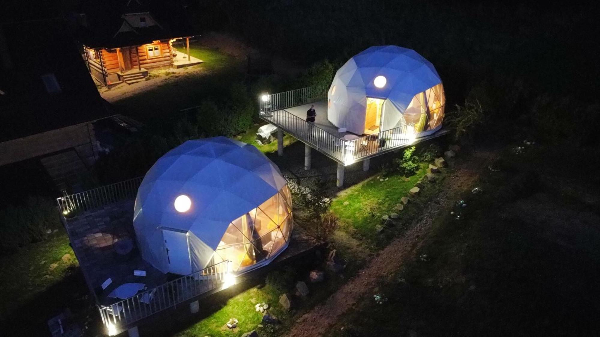 Glamping Gliczarow Klapnioki Bed and Breakfast Leśnica Εξωτερικό φωτογραφία